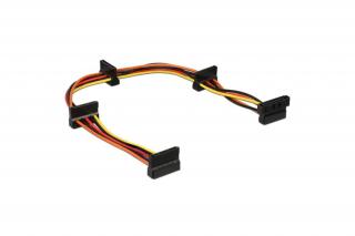 Delock Átalakító Kábel - 60141 (4 x SATA HDD > SATA tűs (apa))