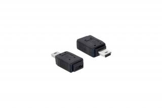 Delock Kábel - 65155 (USB Mini -> USB micro A+B, apa/anya)