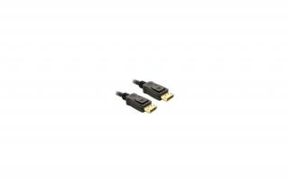 Delock Kábel - 82425 (Displayport -> Displayport apa/apa, 5m, Fekete)