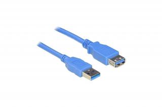 Delock Kábel - 82538 (USB-A 3.0 -> USB-A 3.0 hosszabitó kábel, apa/anya, 1m)