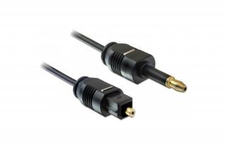 Delock Kábel - 82876 (Toslink Standard > Toslink Mini 3.5 mm apa/apa, 2m)