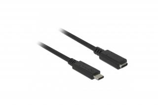 Delock Kábel - 85542 (USB (USB 3.1 Gen 1) USB Type-C, apa/anya, fekete, 2m)