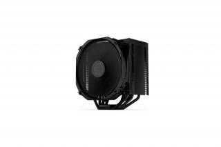Endorfy CPU Cooler - Fortis 5 Black (14 cm, 4 pin, 6x heatpipe, PWM, TDP 220W, fekete)