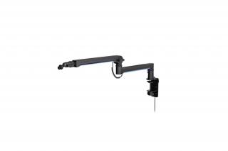 Endorfy Mikrofon - Broadcast Low Profile RGB Boom Arm (mikrofonállvány, alacsony profil, RGB, fekete)