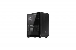 Endorfy Számítógépház - Arx 500 Core (ATX /micro ATX/ITX, 1xUSB-C, 2xUSB3.2, 7x14cm ventilátor, ablakos, fekete)