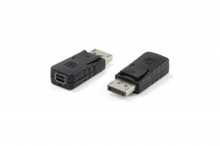 Equip Átalakító - 118916 (DisplayPort to miniDisplayPort, fekete)