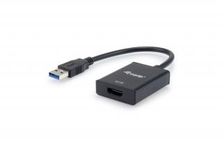 Equip Átalakító - 133385 (USB-A3.0 to HDMI, fekete)