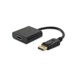 Equip Átalakító - 133438 (Displayport1.2 - HDMI1.4, apa/anya, fekete)