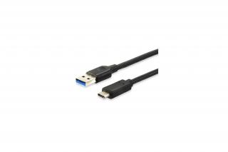 Equip Átalakító Kábel - 12834107 (USB-C -> USB-A 3.0 kábel, apa/apa, 1m)