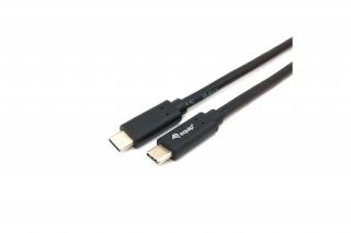 Equip Átalakító Kábel - 128346 (USB-C 3.2 Gen1 to USB-C, apa/apa, fekete, 1m)