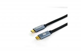 Equip Kábel - 128357 (USB-C 3.2 Gen1 to USB-C, apa/apa, fekete, 2m)