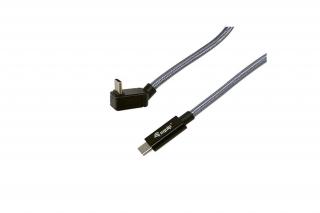 Equip Kábel - 128421 (USB-C 3.2 Gen2x2 to USB-C, apa/apa, fekete, 1m)