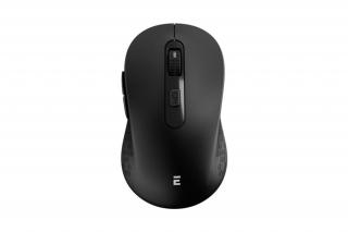 Everest Vezeték nélküli Egér - SM-BT08 (Bluetooth, 1600 DPI, 2,4 Ghz, BT 5.2, 4gomb, optikai, fekete)