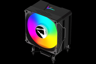 Formula CPU Cooler - Ice Burg EX ARPW 6P (17-34dB, 4pin csatlakozó, 6 db heatpipe, 12cm, PWM, ARGB)