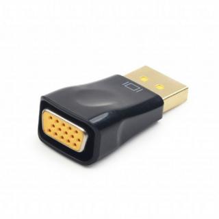 Gembird kábel átalakító adapter Displayport apa - VGA anya (A-DPM-VGAF-01)