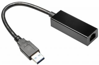 Gembird USB 3.0 Gigabit hálózati adapter, fekete (NIC-U3-02)