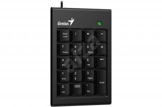 Genius Billentyűzet - Numpad 110 Slim (Vezetékes, USB, vékony, numerikus billentyűzet, fekete)