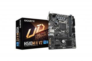 Gigabyte Alaplap - Intel H510M H V2 s1200 (H470, 2xDDR4 2660MHz, 1xGBE LAN, 4xSATA3, M.2, 4xUSB2.0, 2xUSB3.2)