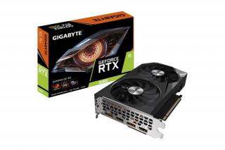 Gigabyte Videókártya - nVidia RTX 3060 Gaming OC 2.0 (8192MB, GDDR6, 256bit, 1807/15000Mhz, 2xHDMI, 2xDP)