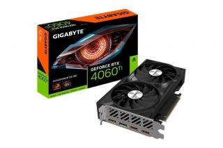 Gigabyte Videókártya - nVidia RTX 4060 Ti Windforce 8GB (8192MB, GDDR6, 128bit, 2550/18000Mhz, 2xHDMI, 2xDP)