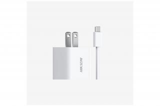 Hikvision HIKSEMI Telefon töltő - 1db USB-C, 1db USB-A + USB-C kábel, 33W, US plug