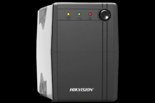 Hikvision Szünetmentes 1000VA - DS-UPS1000 (2 Schuko, line-interaktív, fekete)