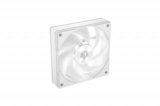 ID-Cooling Cooler 12cm - AF-1230-W (31,1dB, max. 143,90 m3/h, 4pin, PWM, Hydro bear, Daisy chain, 12cm, fehér)