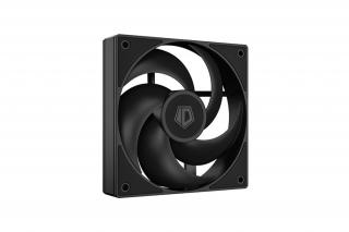 ID-Cooling Cooler 12cm - AS-120-K (27,2dB, max. 98,54 m3/h, 4pin, PWM, 12cm, fekete)