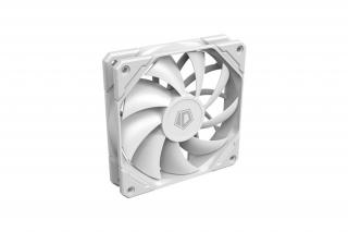 ID-Cooling Cooler 12cm - TF-12025-PRO WHITE (35.2dB, max. 140,16 m3/h, 4pin, PWM, 12cm)