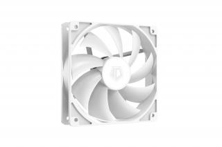 ID-Cooling Cooler 12cm - XF-120-W (35,2dB, max.129,39 m3/h, 4pin, PWM, 12cm, fehér)