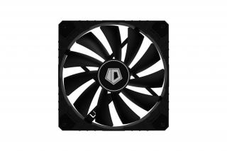 ID-Cooling Cooler 14cm - WF-14025-XT BLACK (32,6dB, max. 130,48 m3/h, 4pin PWM, fekete)
