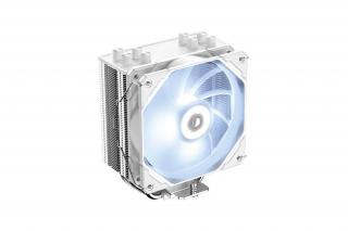 ID-Cooling CPU Cooler - SE-224-XTS WHITE (28.9dB; max. 118,93 m3/h; 4pin csatlakozó, 4 db heatpipe, 12cm, PWM)