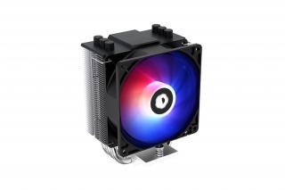 ID-Cooling CPU Cooler - SE-903-XT (25,8dB; max. 77,81 m3/h, 4pin csatlakozó, 3 db heatpipe, 9cm, PWM,  LED)