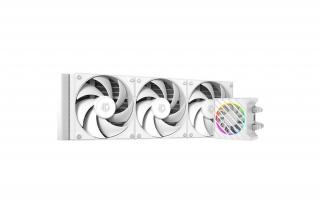 ID-Cooling CPU Water Cooler - DASHFLOW 360 XT LITE WHITE (25dB; max. 132,94 m3/h; 3x12cm, fehér)