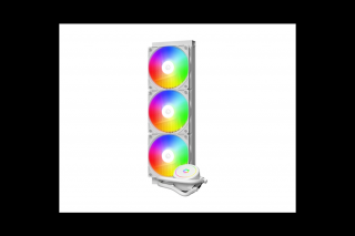 ID-Cooling CPU Water Cooler - FX360 ARGB WHITE (35,2dB; max. 129,39 m3/h; 3x12cm, A-RGB LED, fehér)