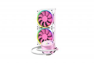 ID-Cooling CPU Water Cooler - PINKFLOW 240 ARGB V2 (16,3-33,5dB; max. 93,78 m3/h; 2x12cm)