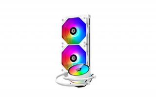 ID-Cooling CPU Water Cooler - ZOOMFLOW 240 XT SNOW (13.8-30.5dB; max. 126,57 m3/h; 2x12cm, A-RGB LED)