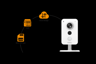 Imou IP wifi csempekamera - Cube (2MP, 2,8mm, H265, IR10m, Mikrofon, Hangszóró, microSD, PoE)