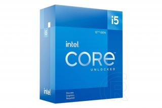 Intel Processzor - Core i5-12600KF (3700Mhz 20MBL3 Cache 10nm 125W skt1700 Alder Lake) BOX No Cooler No VGA