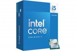 Intel Processzor - Core i5-14600K (3500Mhz 24MBL3 Cache 10nm 125W skt1700 Raptor Lake) BOX No Cooler