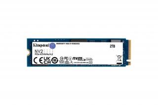 Kingston SSD 2TB - SNV2S/2000G (M.2 NVMe NV2, R/W:3500/2800MB/s)