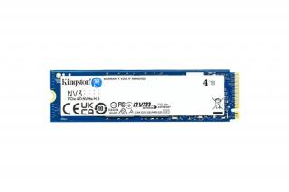 Kingston SSD 4TB - SNV3S/4000G (M.2 NVMe NV2, R/W: 6000/5000MB/s)