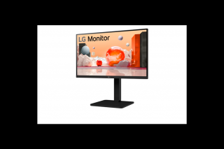 LG Monitor 24" - 24BA550-B (IPS; 16:9; 1920x1080; 5ms; 250cd; 100Hz; Dsub, DP, HDMI; USB, Hangszóró, sRGB99%, Pivot)