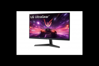 LG Monitor 24" Gamer - 24GS60F-B (IPS; 16:9; 1920x1080; 180Hz; 1ms; 300cd; HDMI; DP; FreeSync; G-Sync; HDR10; sRGB99%)