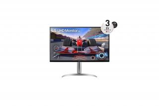 LG Monitor 32" - 32UQ750P-W (VA; 16:9; 4K 3840x2160; 4ms; 400cd; 144Hz; HDMIx2; DP; USB-C; FreeSync, Spkr, Pivot)