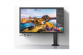 LG Monitor 32" Ergonomic - 32UN880P-B (IPS; 16:9; 4K 3840x2160; 5ms; 350cd; HDMIx2; DP; USB-Cx2; FreeSync, Pivot)