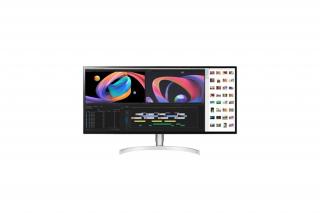 LG Monitor 34" - 34WK95UP-W (IPS; HDR; DCI-P3 98%; 21:9; 5120x2160; 1200:1; 5ms; 450cd; HDMI, DP; TB; Speaker; Mag.áll.)