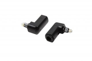 Logilink Audioadapter (90 ), Toslink/M   Toslink/F, fekete