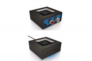Logitech Adapter - Bluetooth (Vezeték nélküli, 3,5mm Jack/RCA, Max.: 15m, fekete/kék)