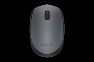 Logitech Egér - M170 (Vezeték nélküli, 3 gomb, 2,4 GHz, fekete)